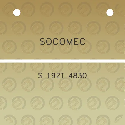 socomec-s-192t-4830