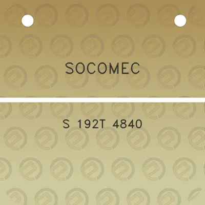 socomec-s-192t-4840