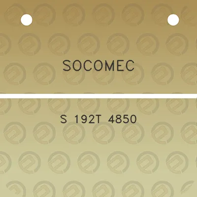 socomec-s-192t-4850