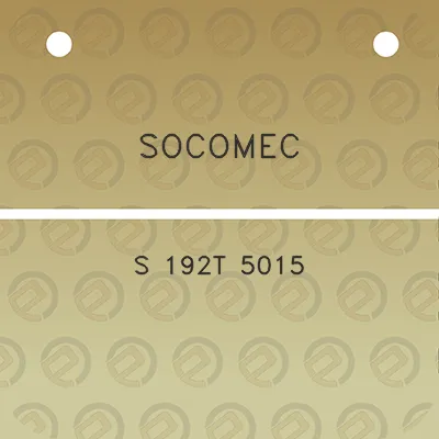 socomec-s-192t-5015