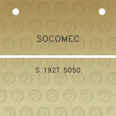 socomec-s-192t-5050