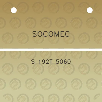 socomec-s-192t-5060