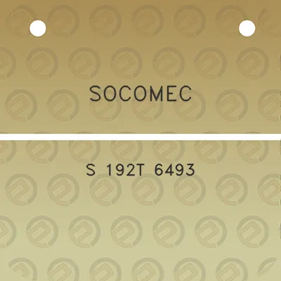 socomec-s-192t-6493