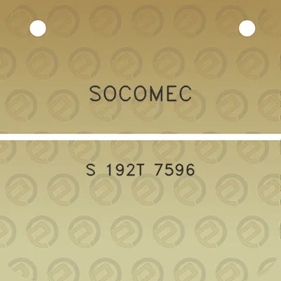 socomec-s-192t-7596