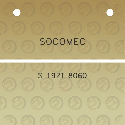 socomec-s-192t-8060