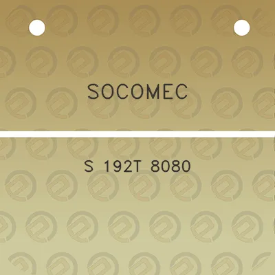 socomec-s-192t-8080