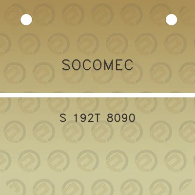 socomec-s-192t-8090