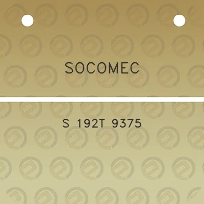 socomec-s-192t-9375