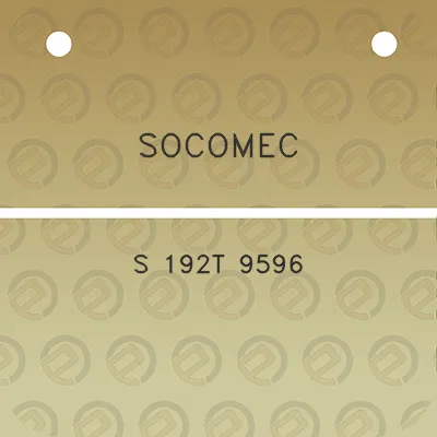 socomec-s-192t-9596