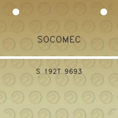 socomec-s-192t-9693