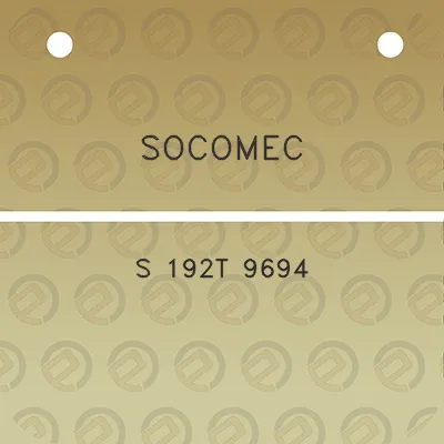 socomec-s-192t-9694