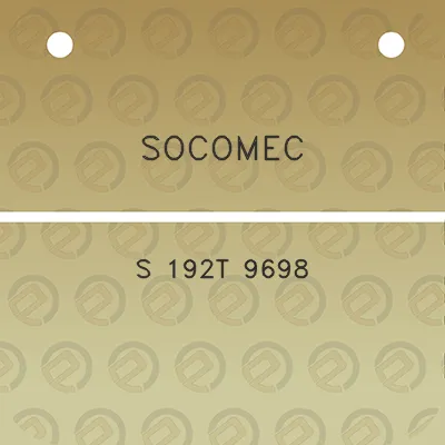 socomec-s-192t-9698