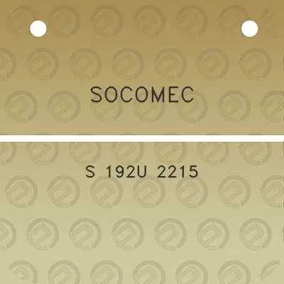 socomec-s-192u-2215