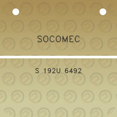 socomec-s-192u-6492