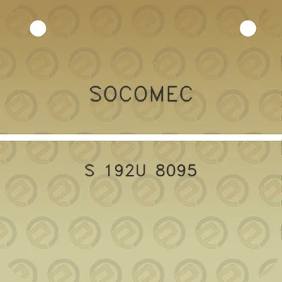 socomec-s-192u-8095