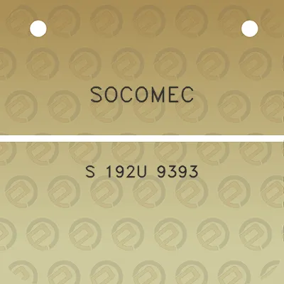 socomec-s-192u-9393