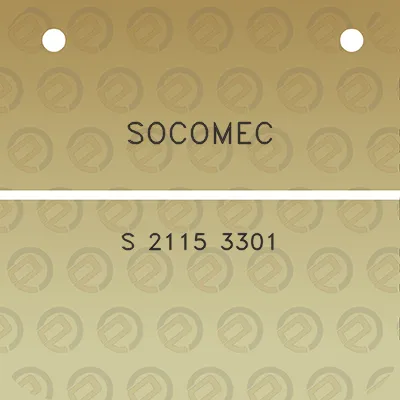 socomec-s-2115-3301