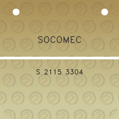 socomec-s-2115-3304