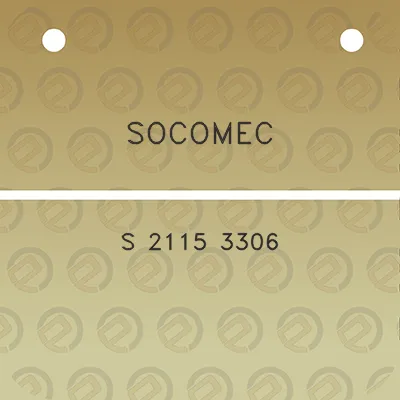 socomec-s-2115-3306