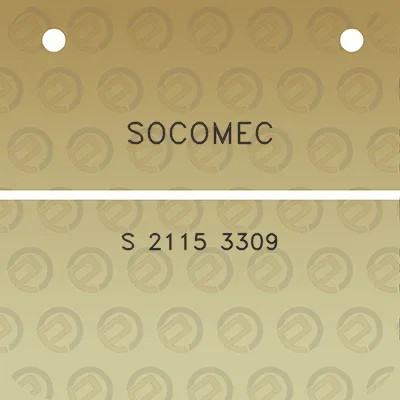 socomec-s-2115-3309