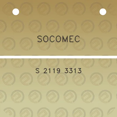 socomec-s-2119-3313