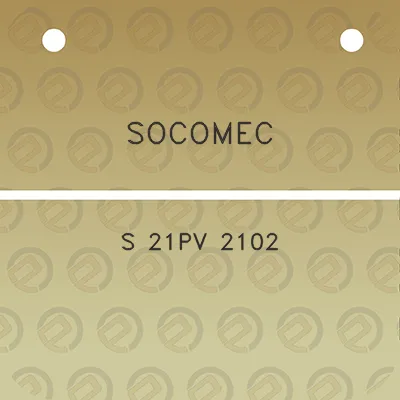 socomec-s-21pv-2102