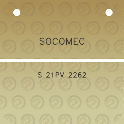 socomec-s-21pv-2262