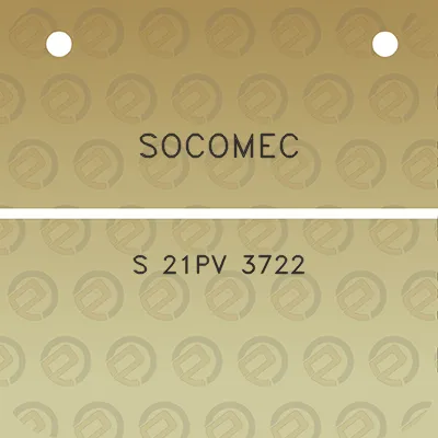 socomec-s-21pv-3722