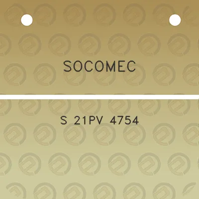 socomec-s-21pv-4754