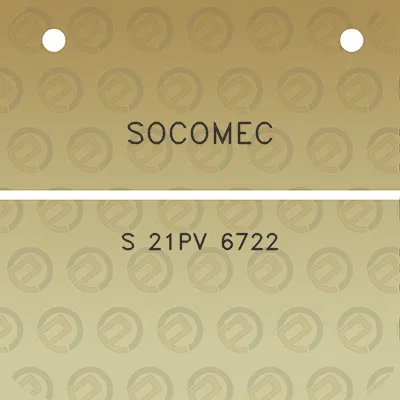 socomec-s-21pv-6722