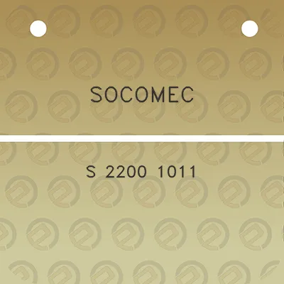 socomec-s-2200-1011