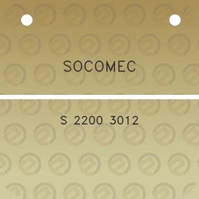 socomec-s-2200-3012