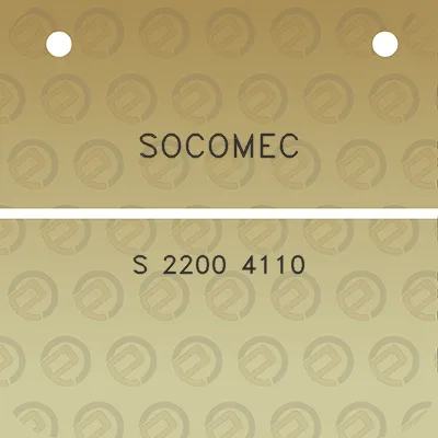 socomec-s-2200-4110