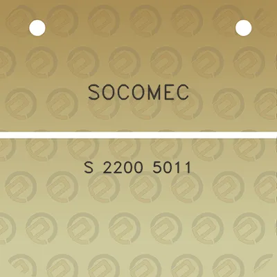 socomec-s-2200-5011