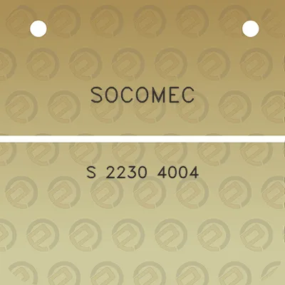 socomec-s-2230-4004