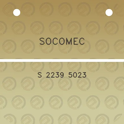 socomec-s-2239-5023