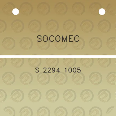 socomec-s-2294-1005