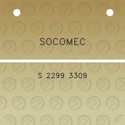 socomec-s-2299-3309