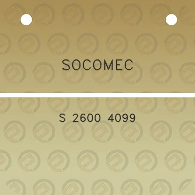 socomec-s-2600-4099