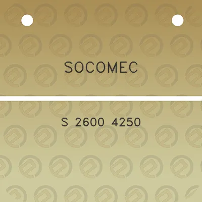 socomec-s-2600-4250