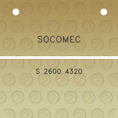 socomec-s-2600-4320