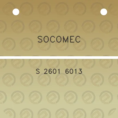 socomec-s-2601-6013