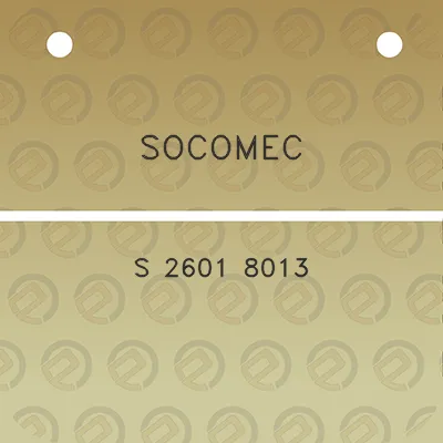 socomec-s-2601-8013