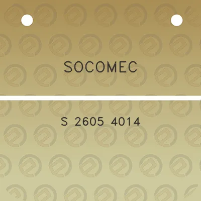 socomec-s-2605-4014