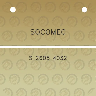 socomec-s-2605-4032