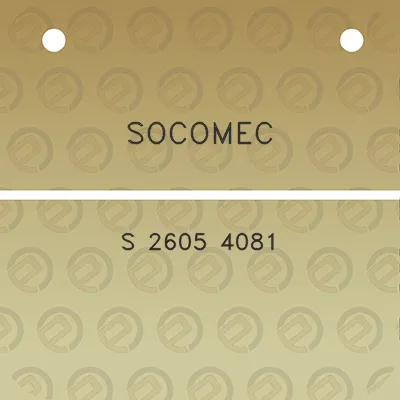 socomec-s-2605-4081