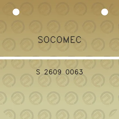 socomec-s-2609-0063