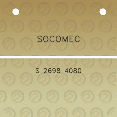 socomec-s-2698-4080