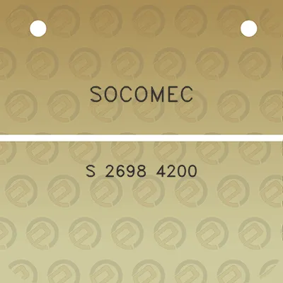 socomec-s-2698-4200