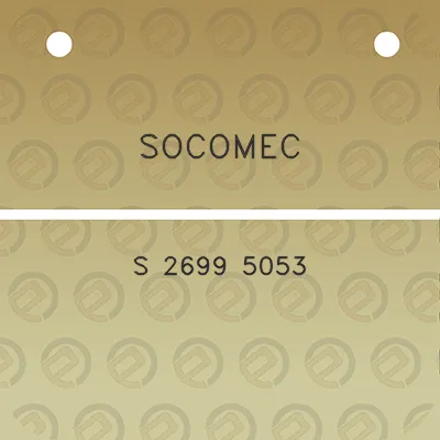 socomec-s-2699-5053